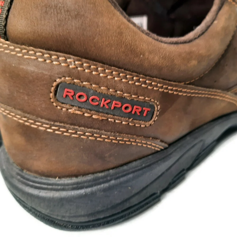 Rockport Walkability Make Your Path Waterproof Slip On Brown‎ Men's Size 14